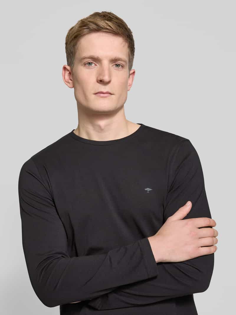 FYNCH-HATTON Longsleeve met logoprint