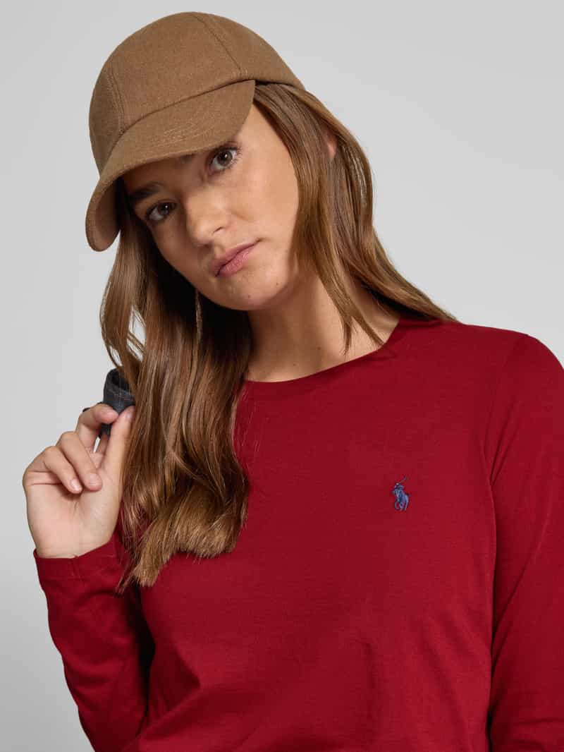 Polo Ralph Lauren Shirt met lange mouwen en labelstitching