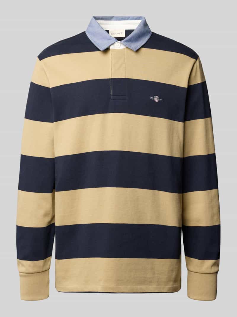 Gant Sweatshirt met geribde mouwboorden