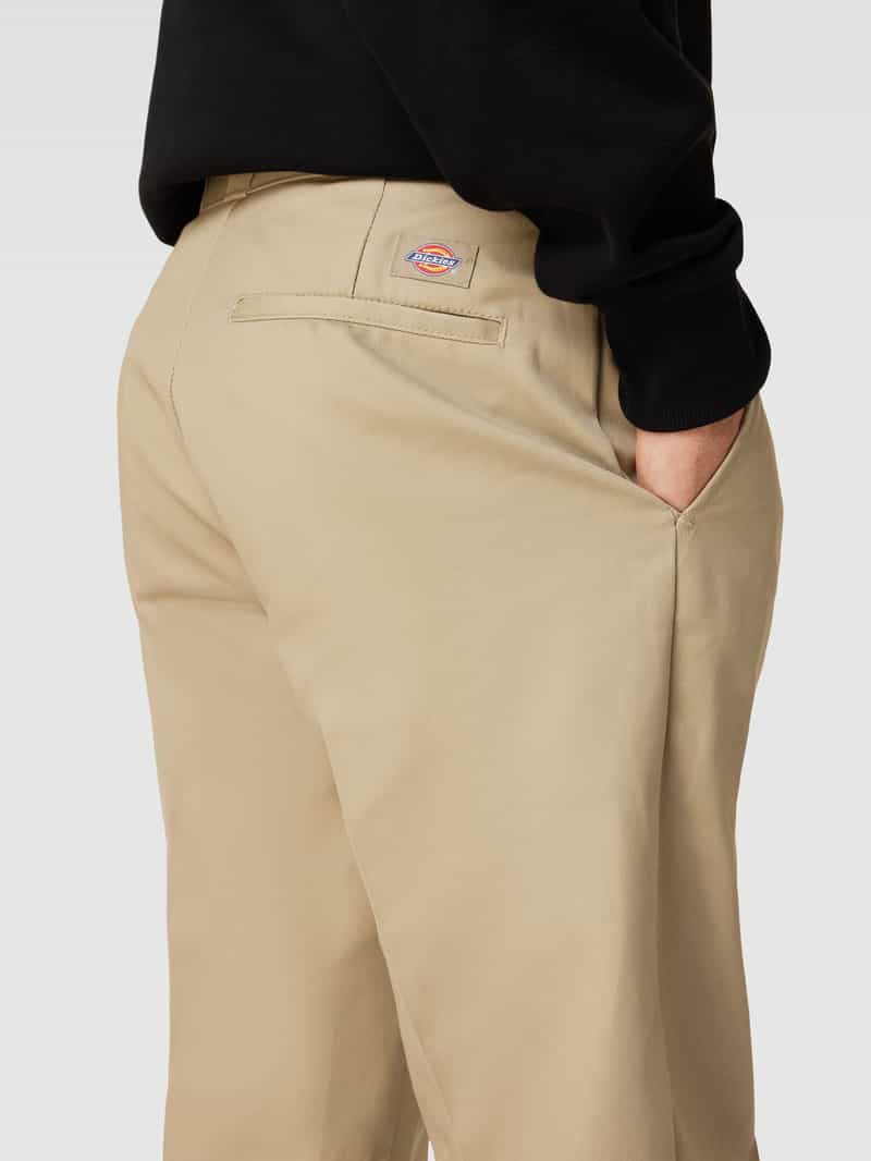 Chinosy w kant model ‘WORK PANT’
