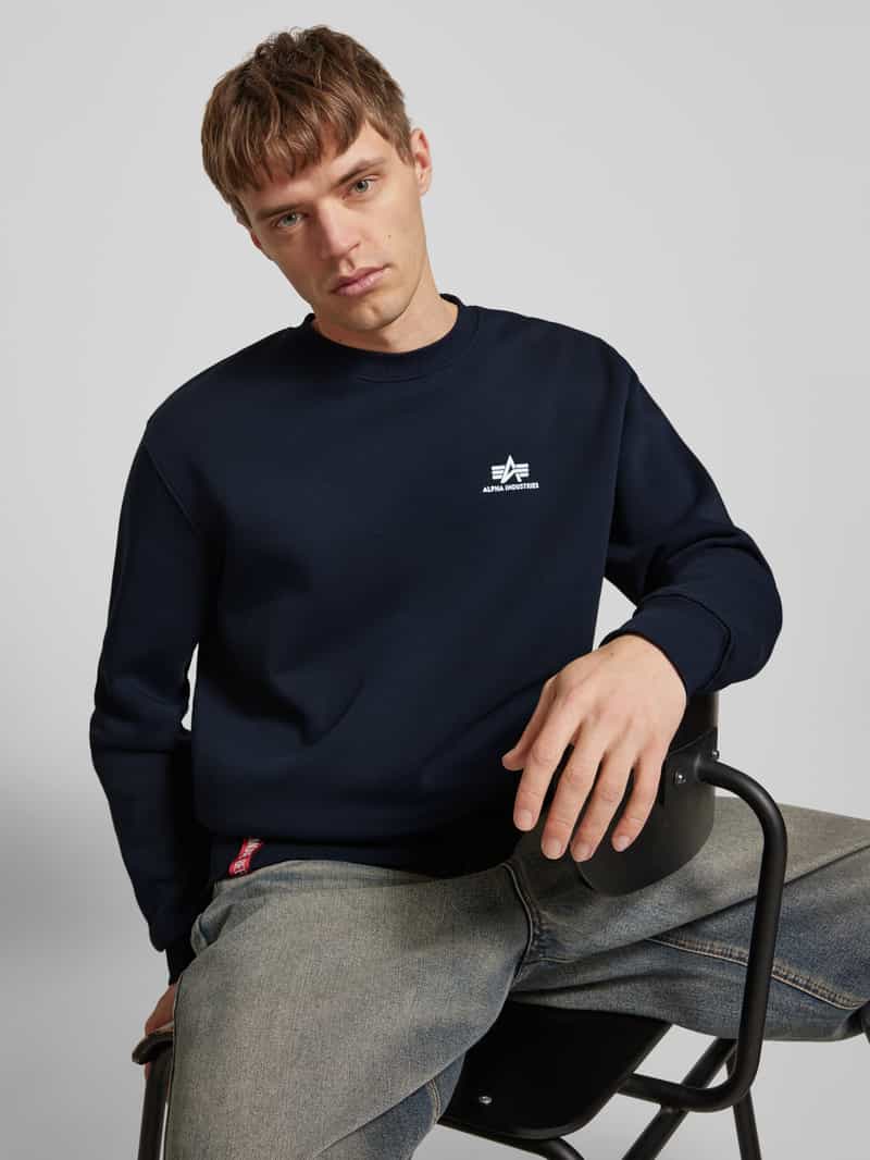alpha industries Sweatshirt met labelprint