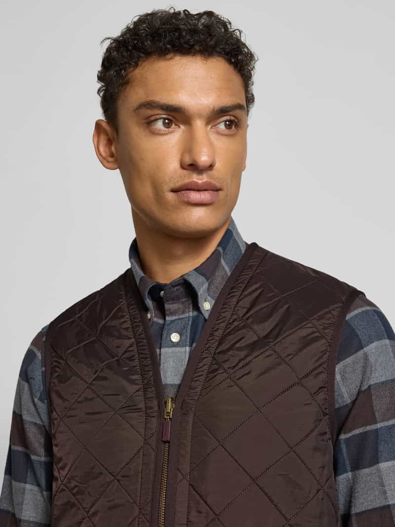 Barbour Regular fit bodywarmer met warme fleece aan de binnenkant