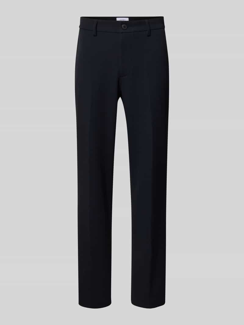 Les Deux Regular fit pantalon met riemlussen