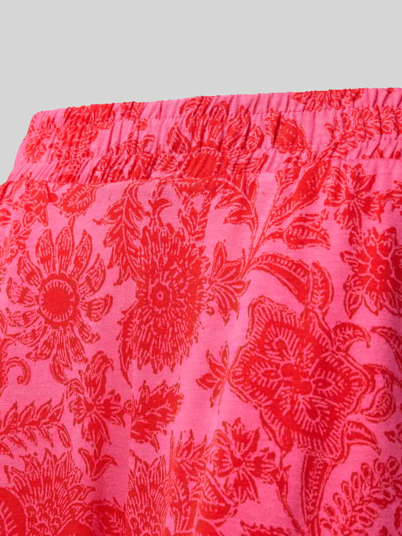 Christian Berg Woman Relaxed fit pyjamabroek met all-over bloemenprint