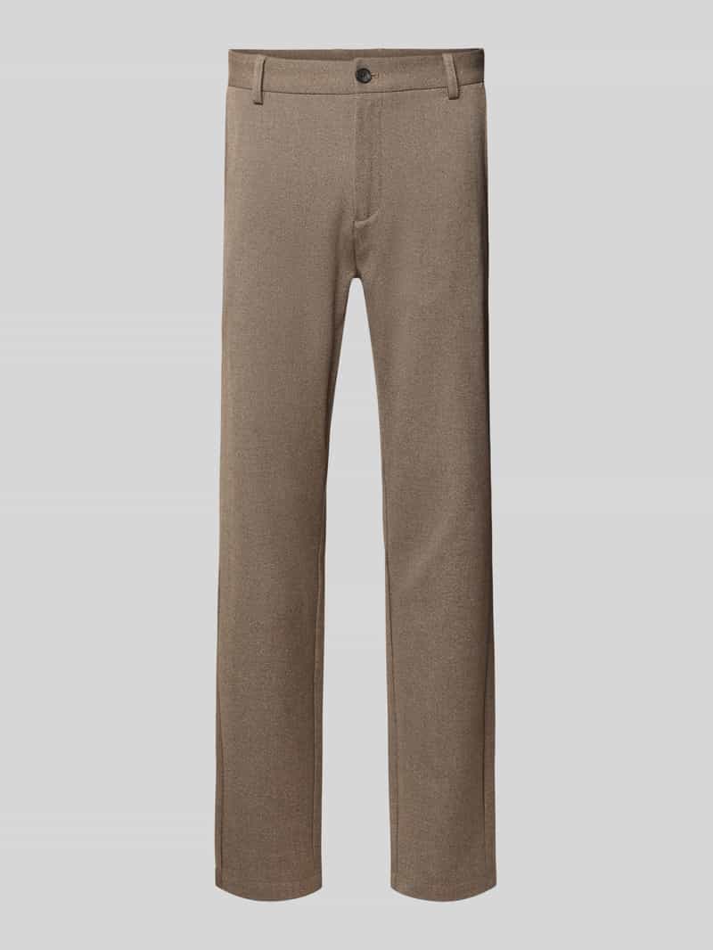 lindbergh Stoffen broek met achterzakken