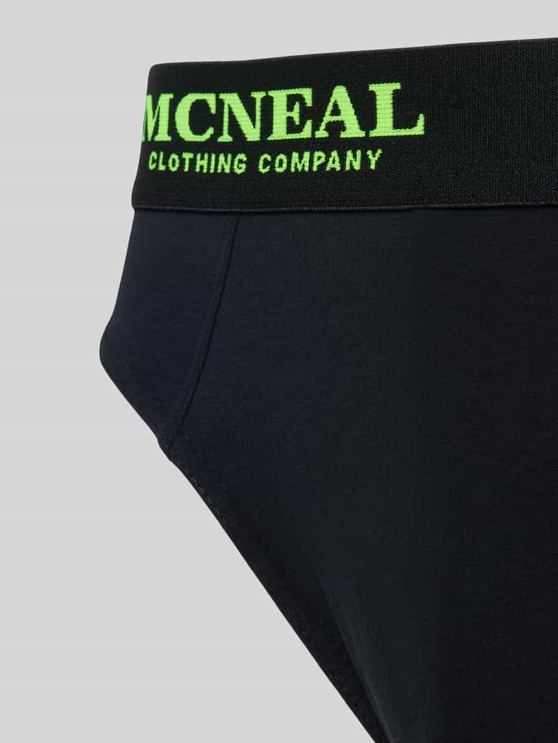 MCNEAL Slip met elastische band met label in een set van 3 stuks