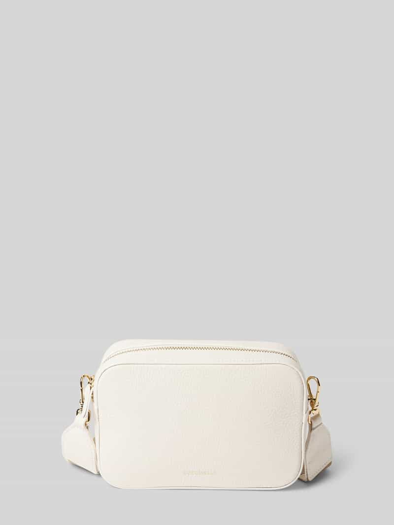 Coccinelle Handtas met labelprint model 'TEBE'