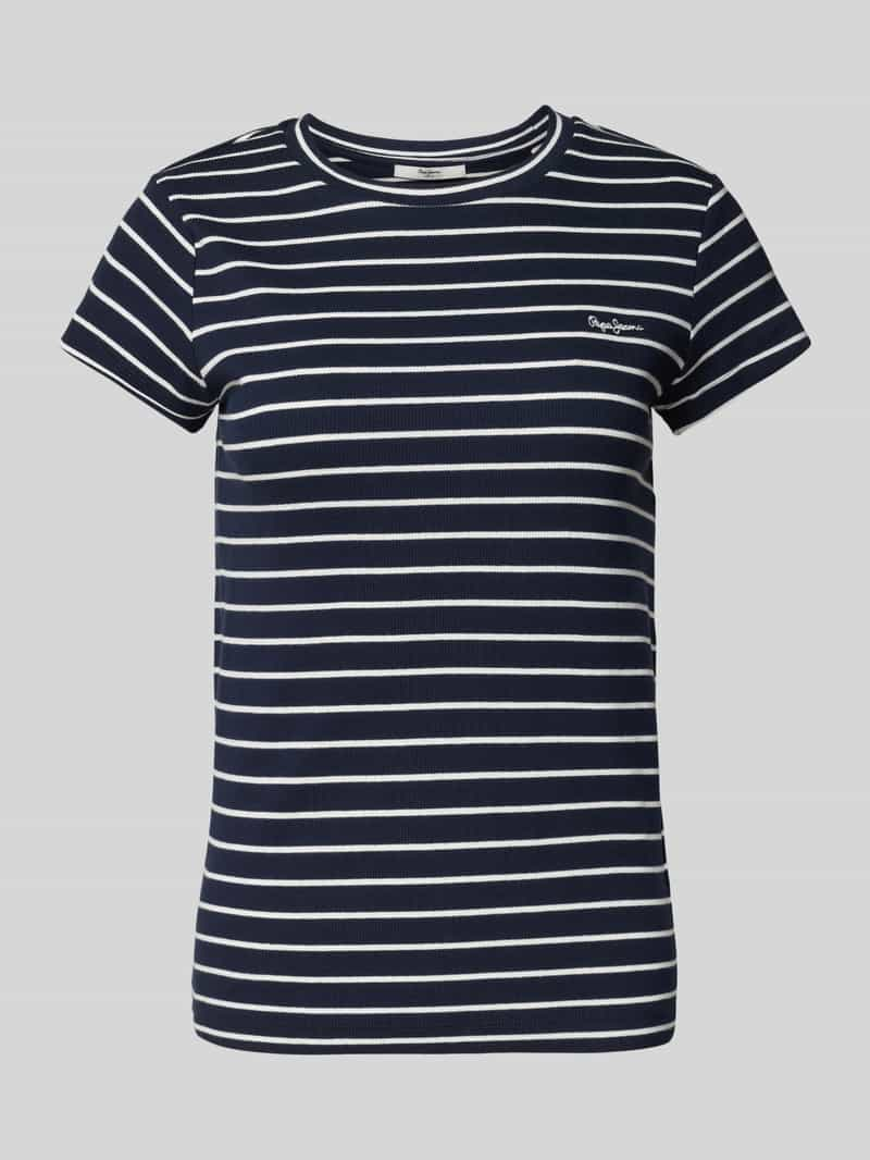 Pepe Jeans T-shirt met ronde hals model 'MERIBEL'