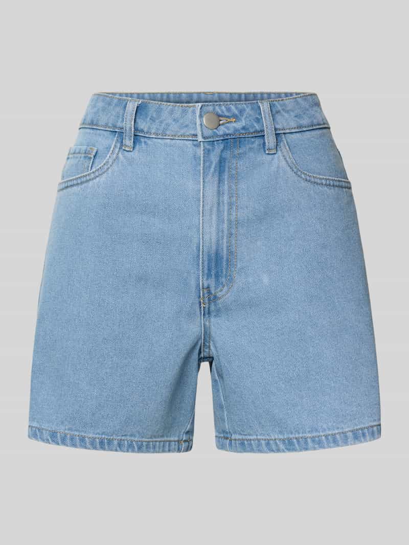 regular fit korte jeans van katoenmix model 'ABBI'