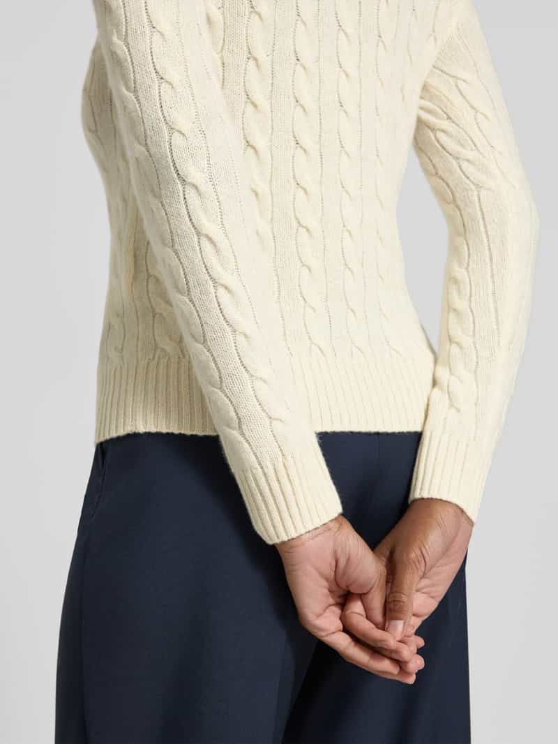 Polo Ralph Lauren Gebreide pullover van een mix van wol en kasjmier model 'JULIANNA'