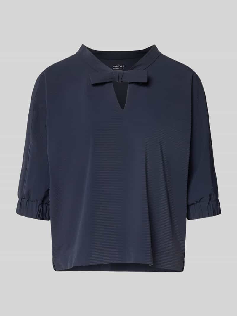 Marc Cain Blouseshirt met druppelvormige hals