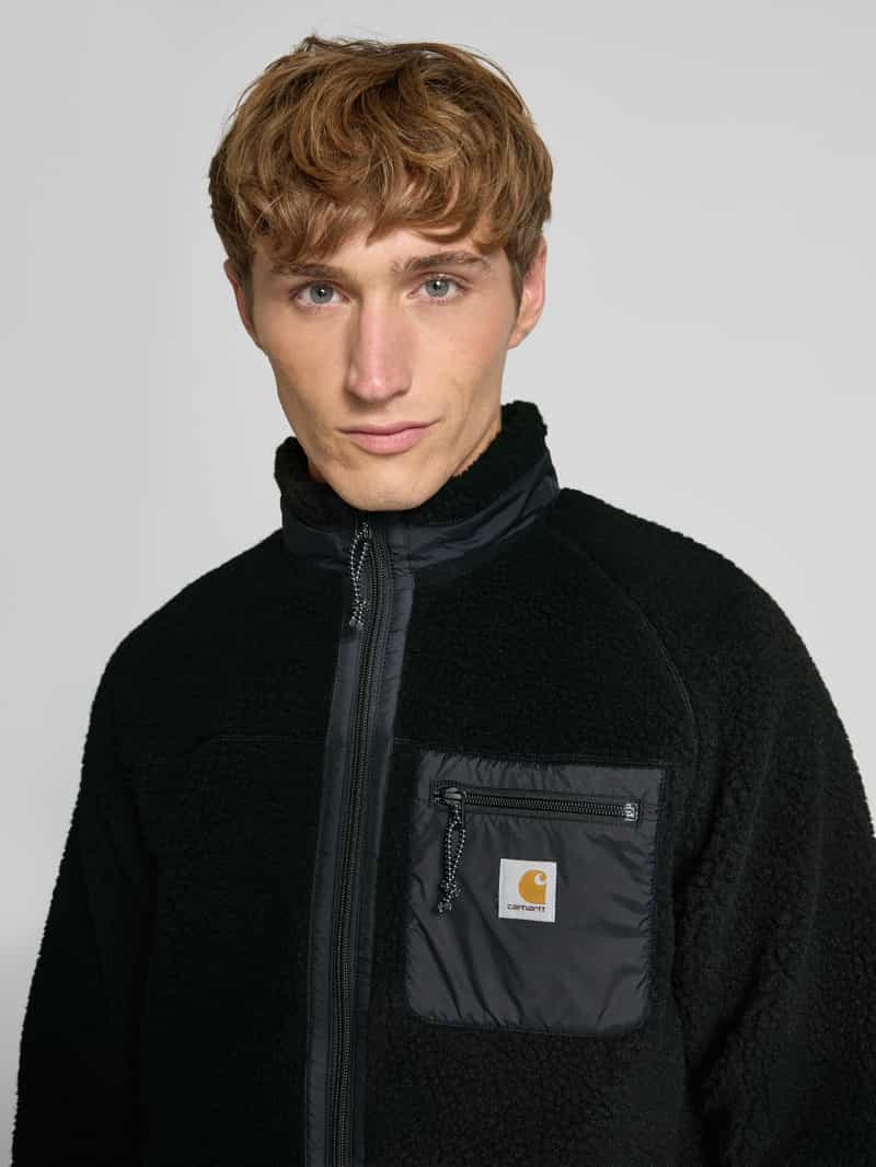 Carhartt Work In Progress Fleecejack met borstzak model 'PRENTIS LINER'