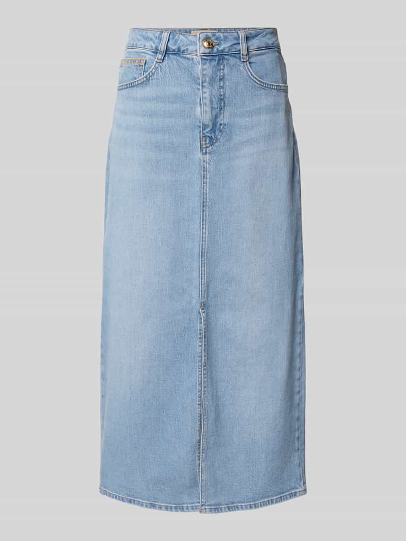 MOS MOSH Jeansrok met loopsplit model 'MELLA'