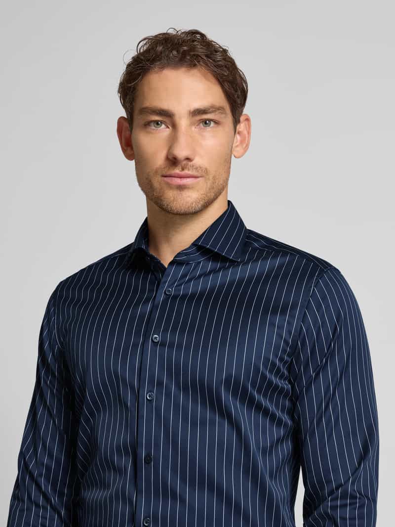 Eterna Slim fit zakelijk overhemd met knoopsluiting
