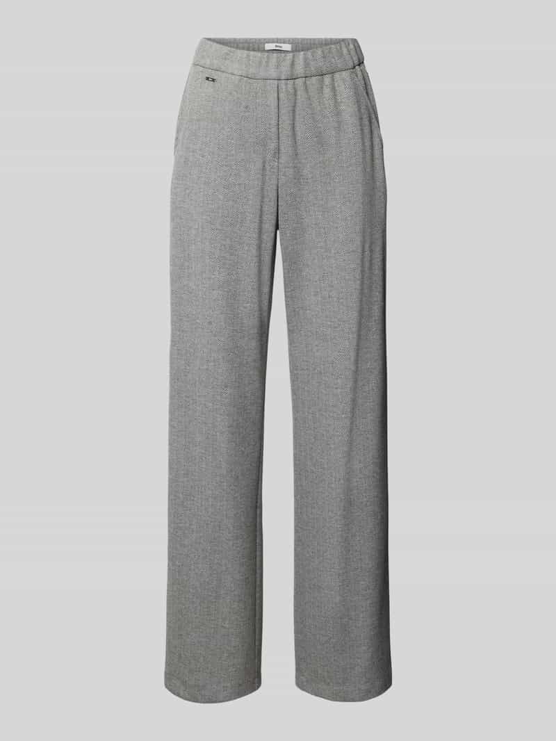 BRAX Broek met elastische band model 'MAINE'