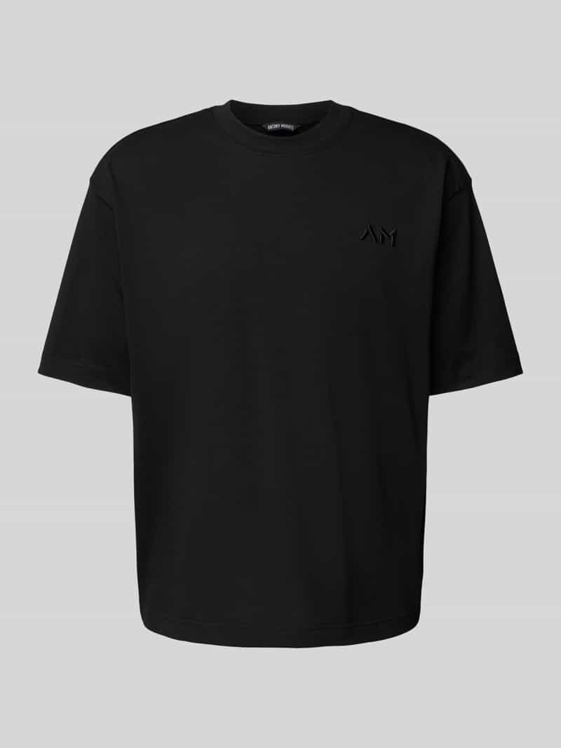 Antony Morato T-shirt met labeldetail