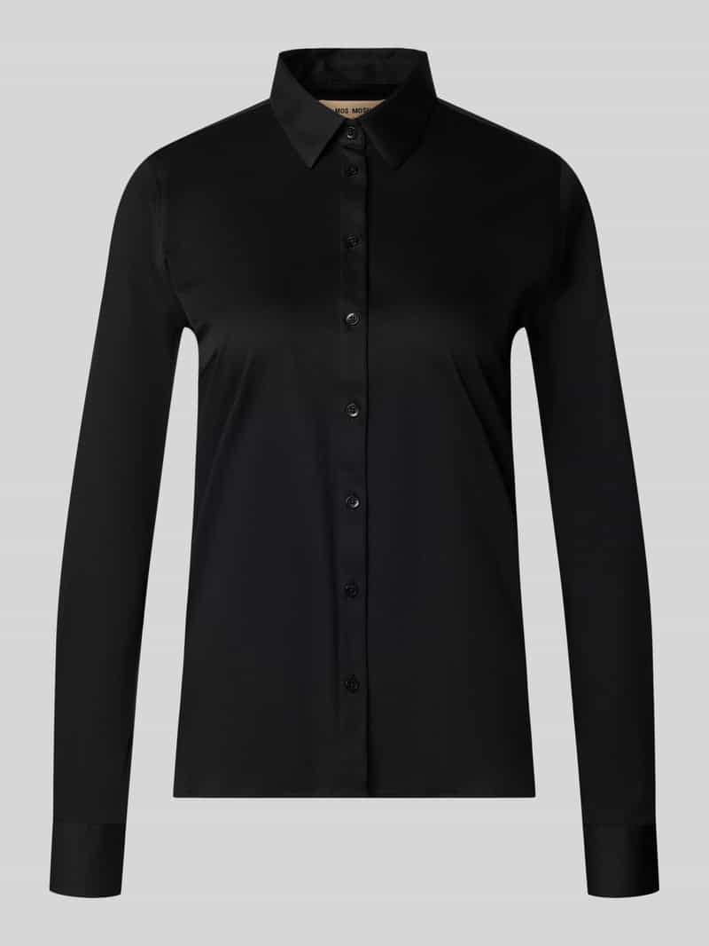 MOS MOSH overhemdblouse met sportmanchetten model 'Tina'