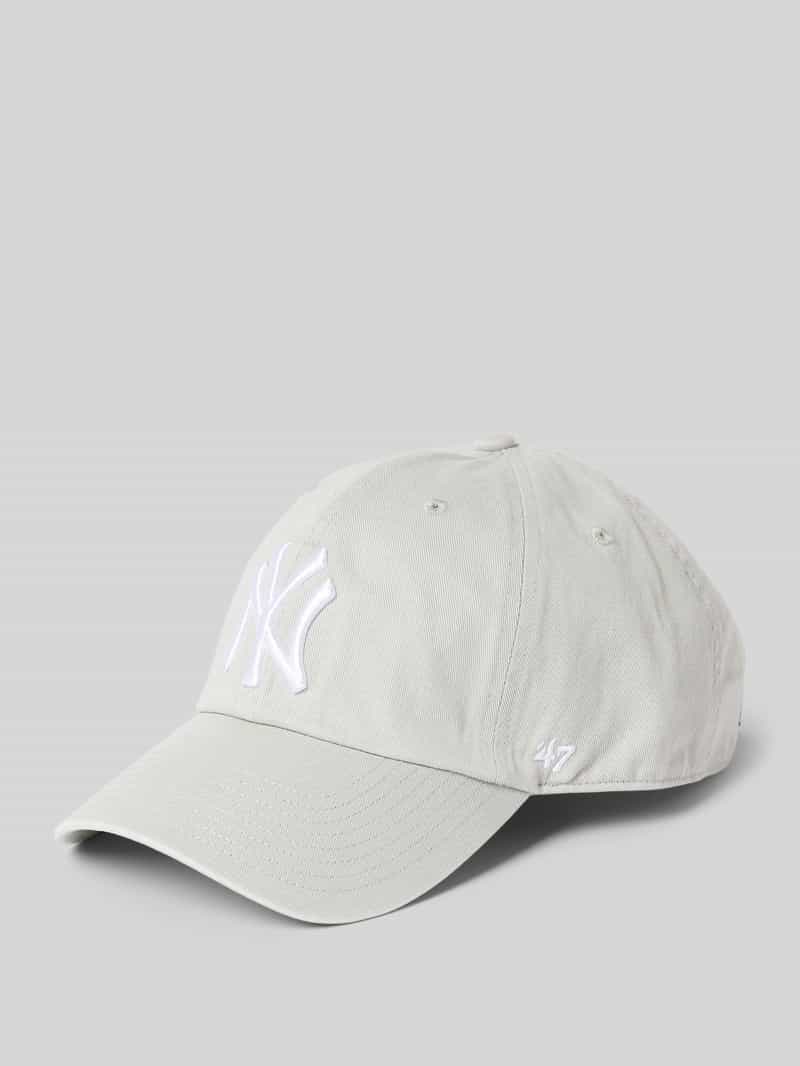 '47 Baseballpet met labelstitching model 'New York Yankees'