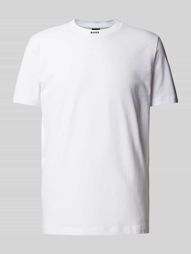 BOSS Green T-shirt met labelprint