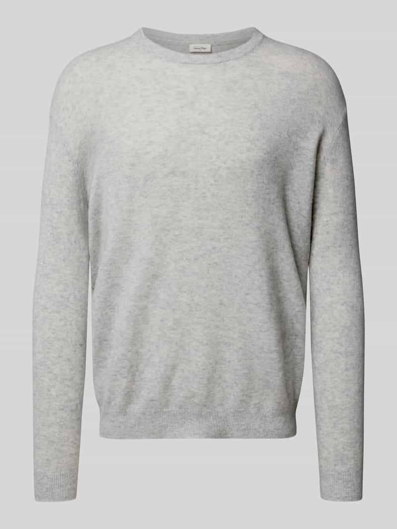American vintage Slim fit gebreide pullover van wolmix model 'RAXOW'