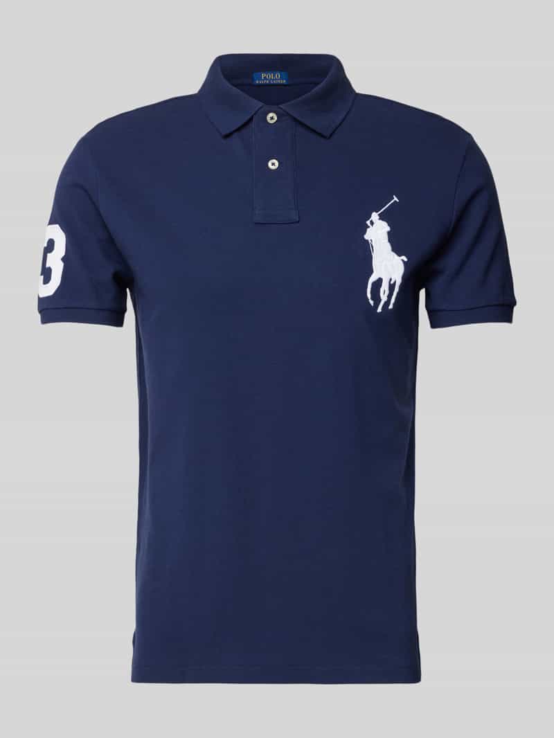 Polo Ralph Lauren Custom slim fit poloshirt met logostitching
