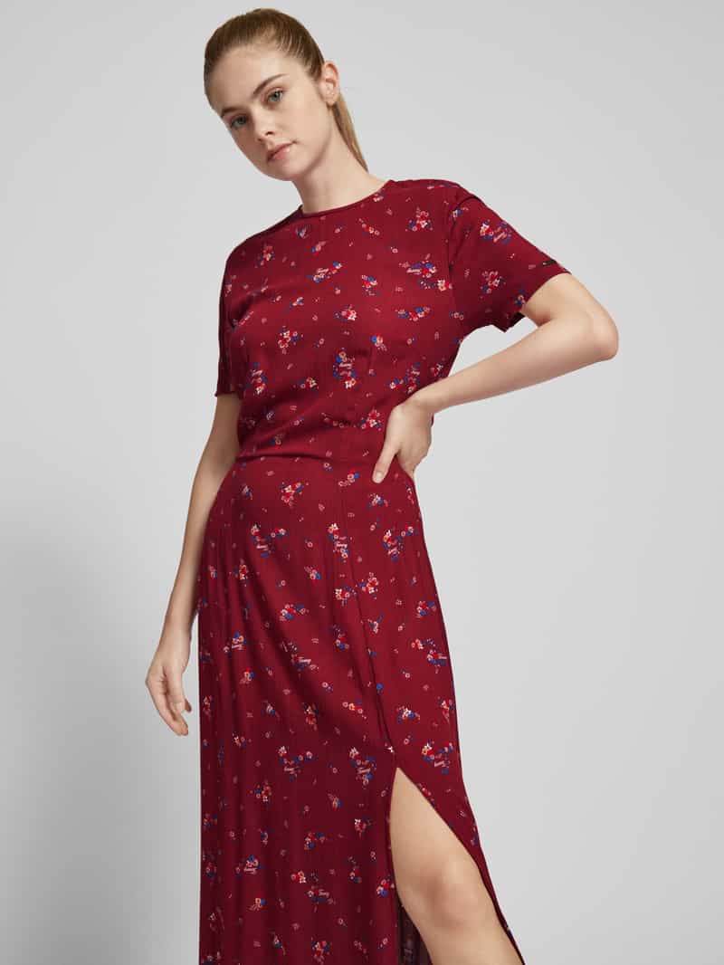 Tommy Jeans Maxi-jurk met ronde hals