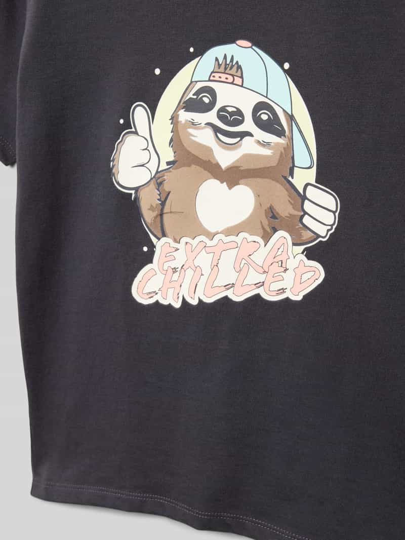 Tom Tailor Regular fit T-shirt van puur katoen