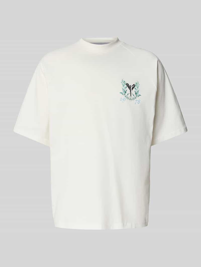 carlo colucci Oversized T-shirt met labelprint