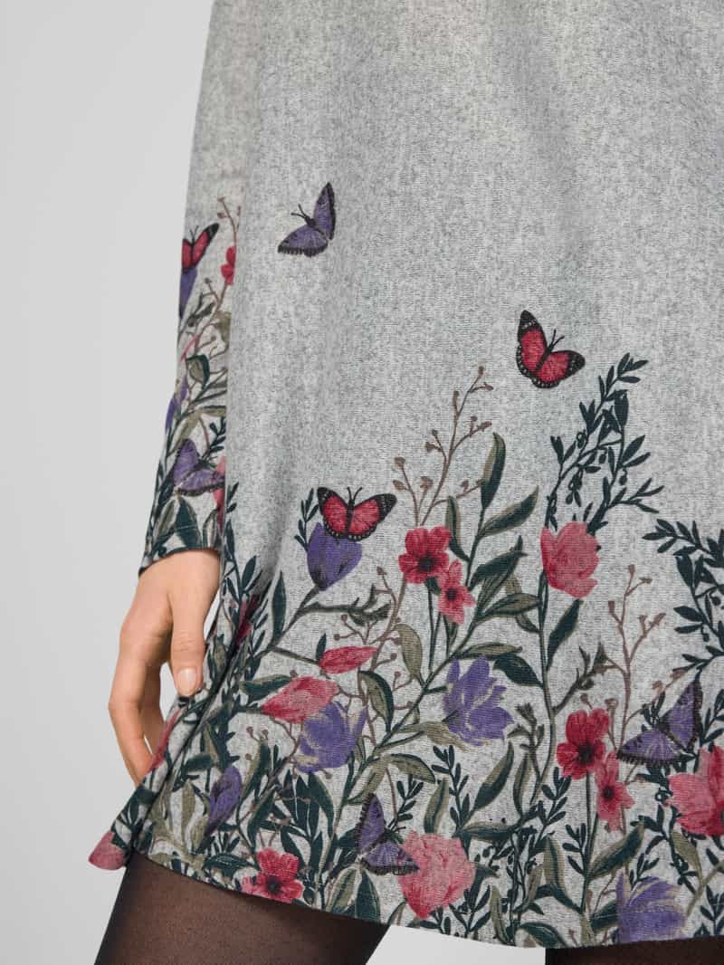 Apricot Regular fit jurk in gebreide look