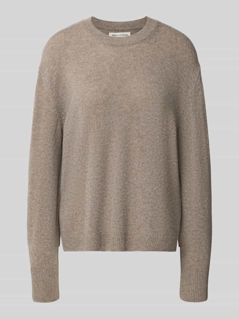 Loose fit pullover van zuivere wol