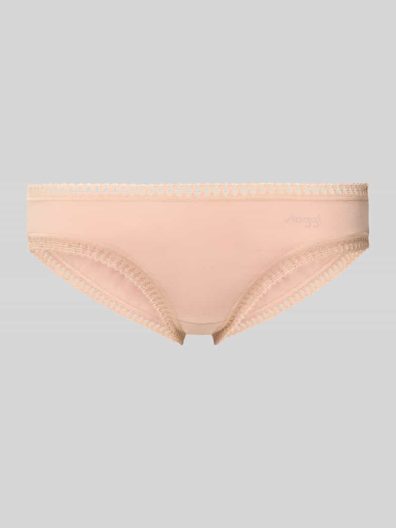 Sloggi Slip met gehaakt kant model 'GO Crush' in een set van 3 stuks