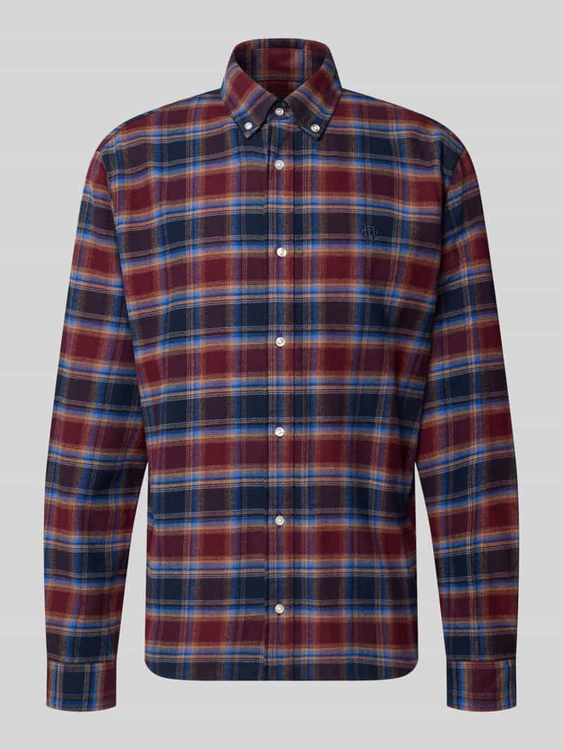 MCNEAL Regular Fit vrijetijdsoverhemd met button-downkraag