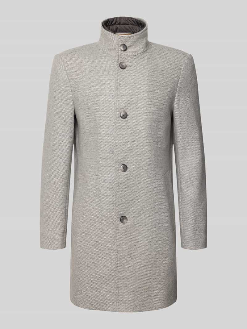 Boss Regular fit functionele lange jas van wolmix model 'HYDE'