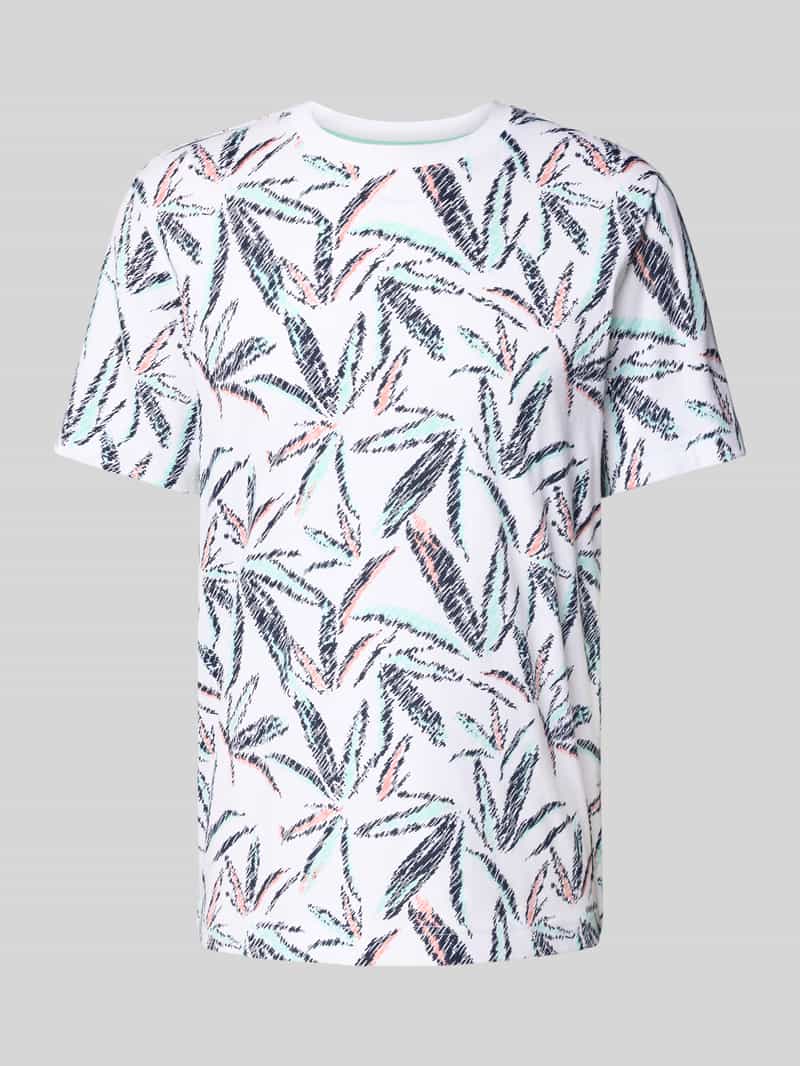Tom Tailor Regular fit T-shirt van puur katoen