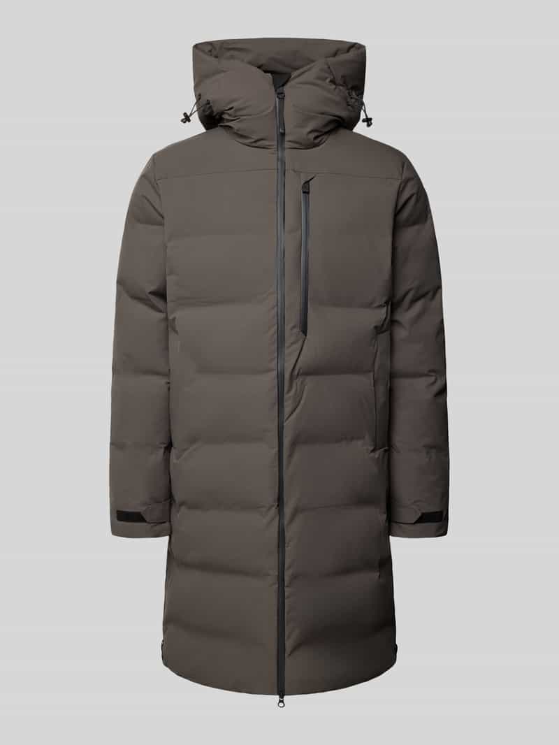 LUHTA Gewatteerde lange jas met tweewegsritssluiting model 'KAUSTINEN'