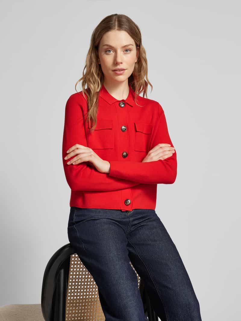 Christian Berg Woman Vest met knoopsluiting