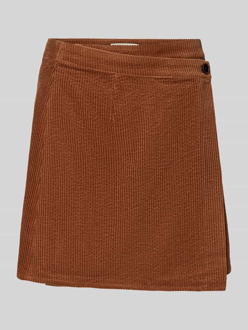 Gestuz Wikkelrok van corduroy model 'cortes'