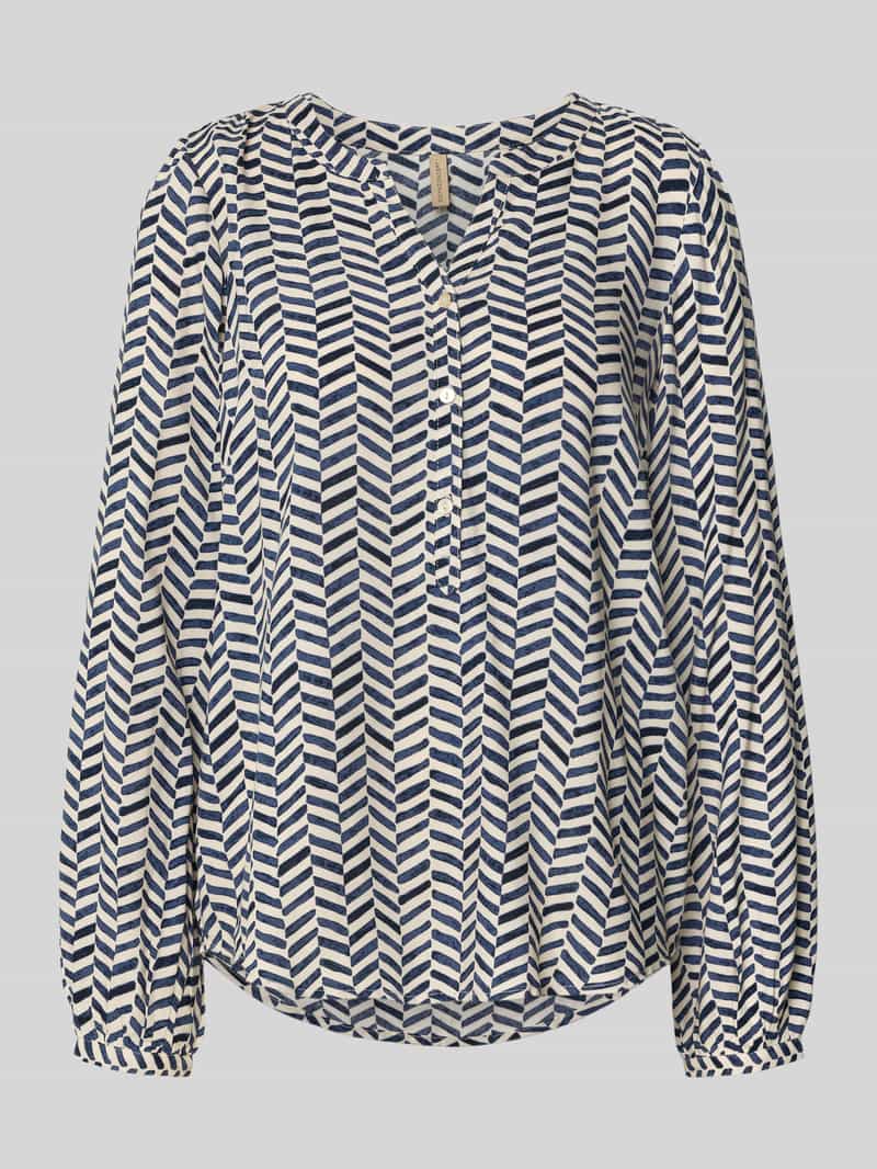 Soyaconcept Relaxed fit tuniekblouse van pure viscose model 'Selia'