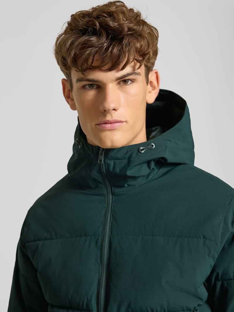 jack & jones Gewatteerd jack met capuchon