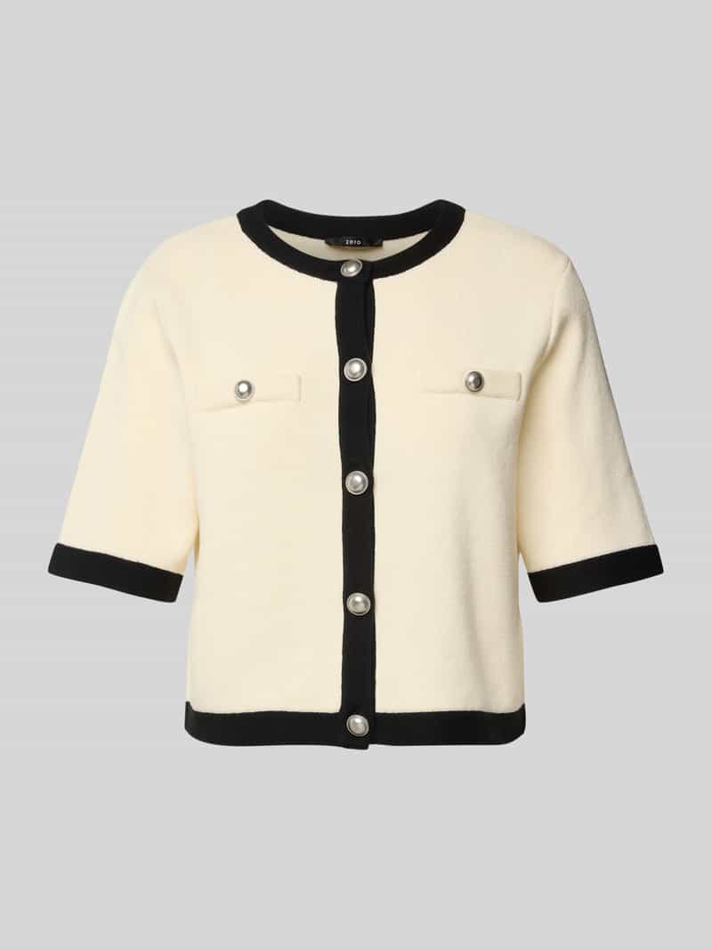 Zero Cardigan met 1 2-mouwen