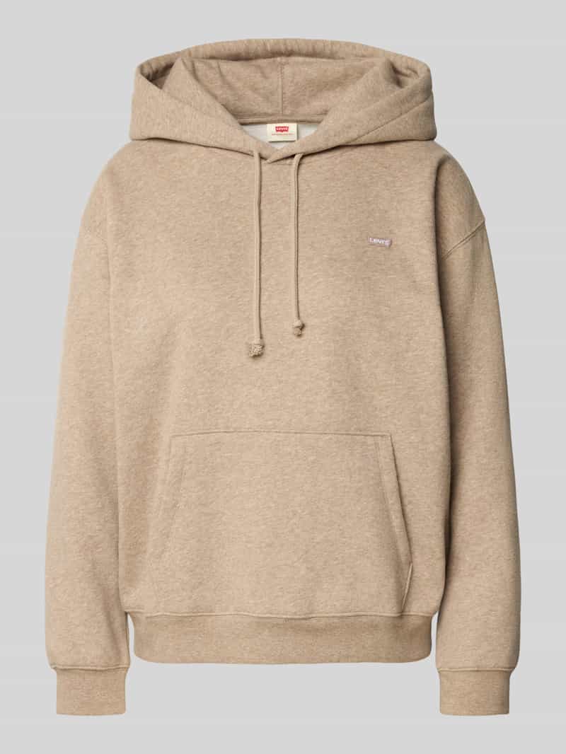 Levi's Hoodie met labelpatch en kangoeroezak