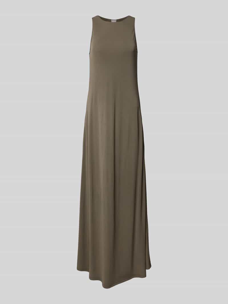 MM Midi-jurk met ronde hals model 'ACCENTO'