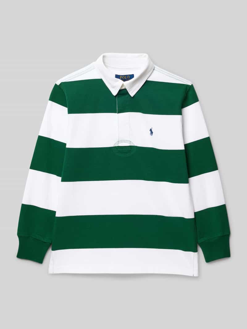 Polo Ralph Lauren Teens Shirt met lange mouwen met polokraag