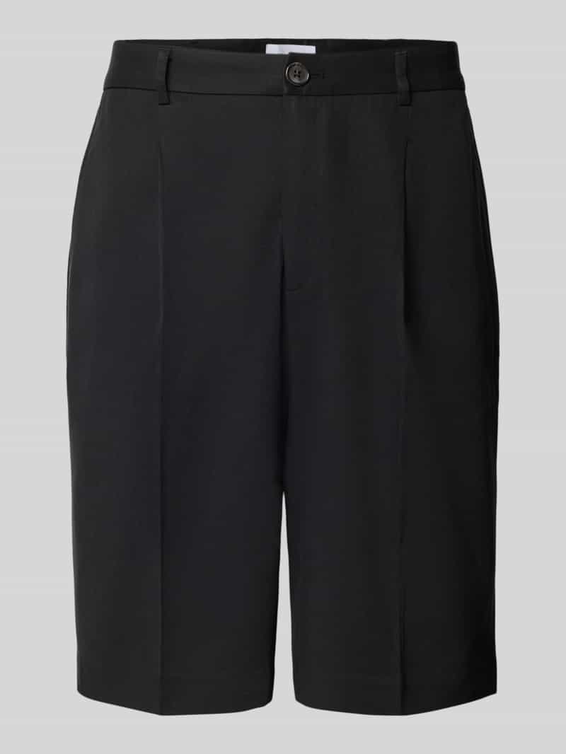Les Deux Korte broek met persplooien model 'Randall'