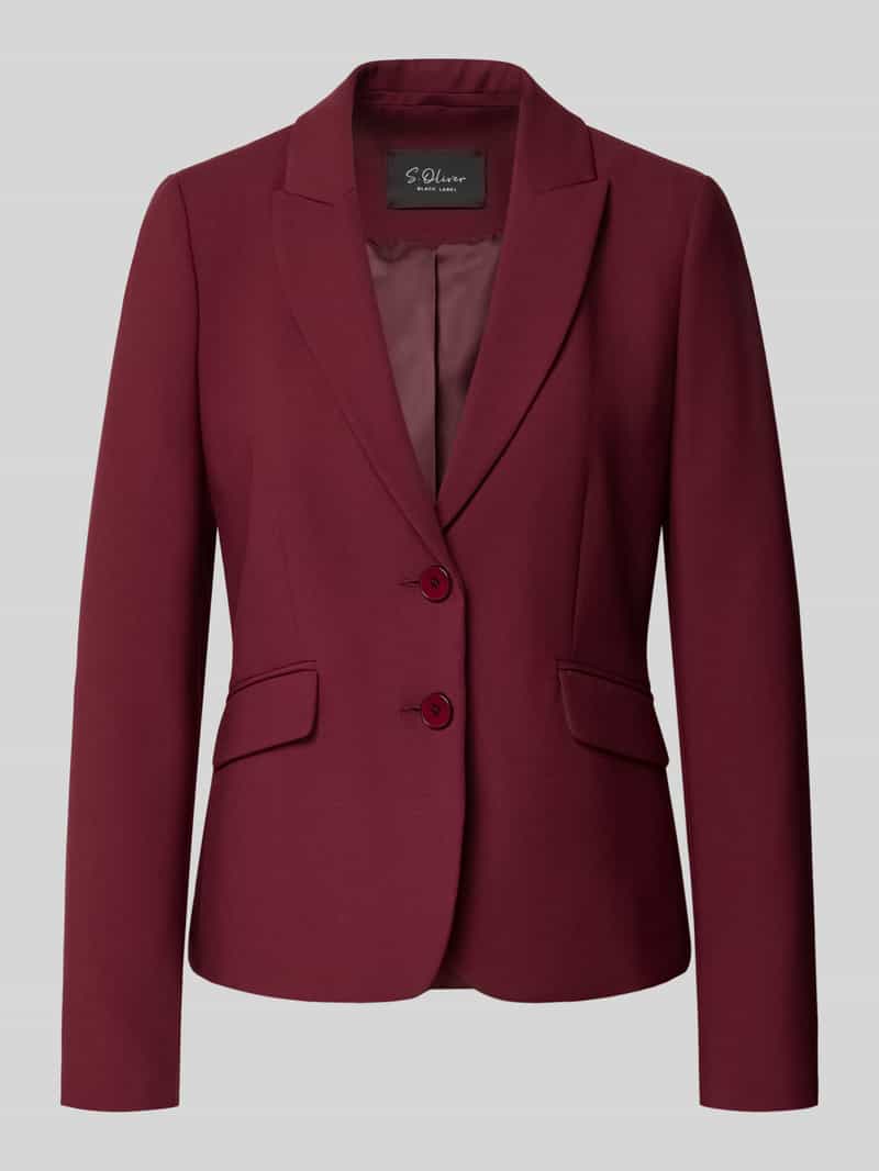 s.Oliver - female - Blazer met slanke pasvorm