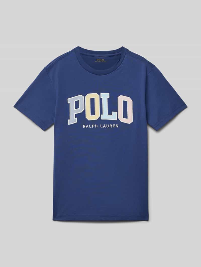 Polo Ralph Lauren Teens T-shirt met labelstitching