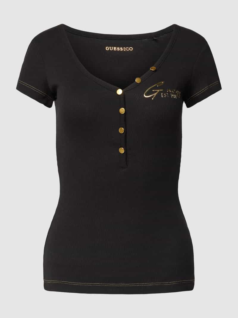 Guess Top met labelapplicatie model 'HENLEY OLYMPIA'