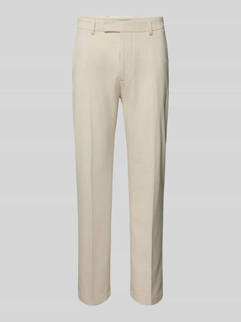 CINQUE Regular fit pantalon met persplooien model 'Beppe'