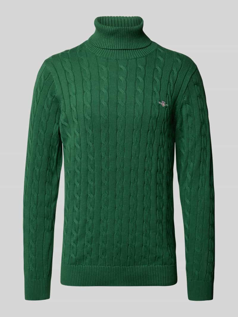 Gant Gebreide pullover met ribboorden
