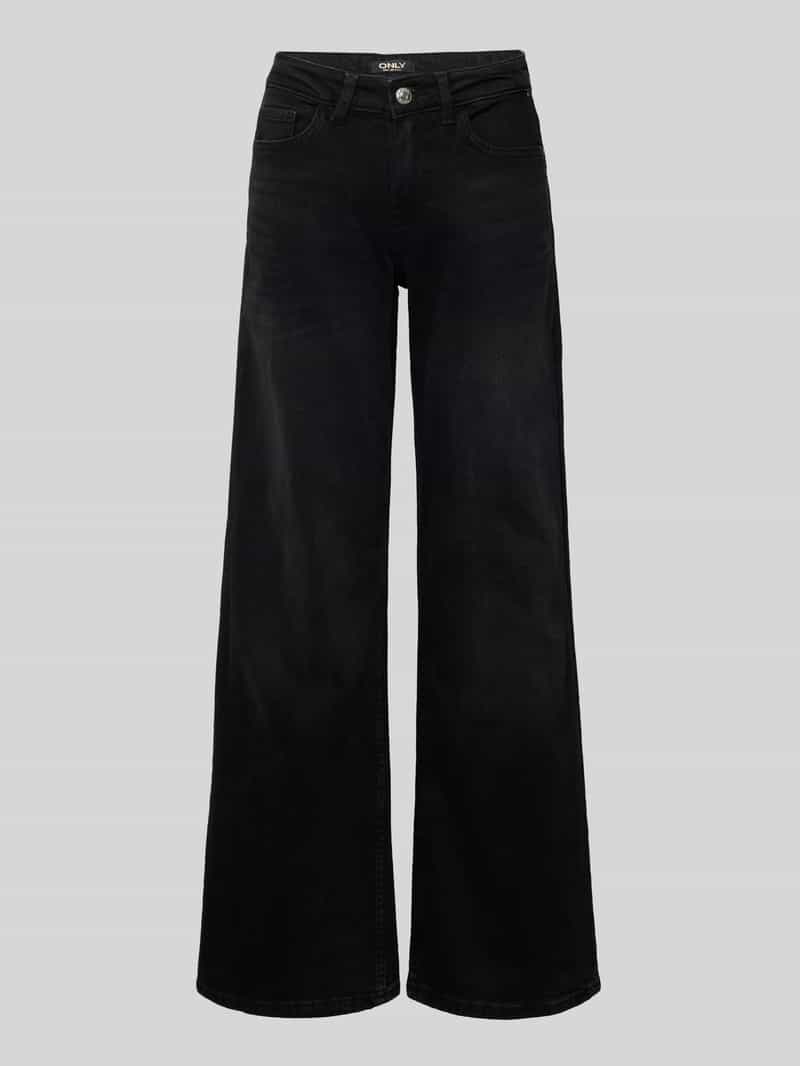 Only Regular fit low rise jeans van een katoenmix model 'CHRIS'